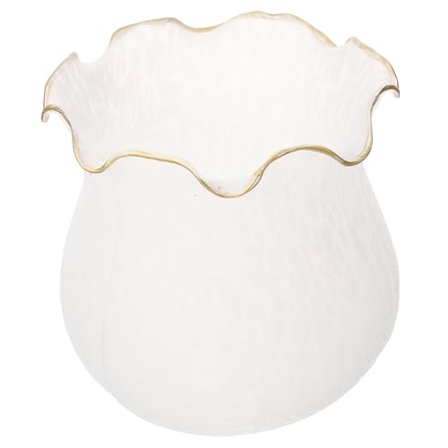 CONGARTENO Glas Lampenschirm Ersatzglas für Pendelleuchte Gewinde Kronleuchter Lampenschirm Glas Ersatz Deckenlampe Wohnraum Wohnzimmer Schlafzimmer Beleuchtung von CONGARTENO
