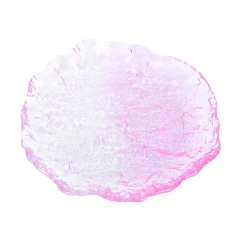 CONGARTENO Glas Teetablett Unregelmäßige Form Multipurpose Obstschale Süßigkeitenhalter Snackplatte Dekoratives Serviertablett für Küche und Feierlichkeiten CONGARTENO Glas Teetablett Unregelmäßige Form Multipurpose Obstschale Süßigkeitenhalter Snackplatte Dekoratives Serviertablett für Küche und Feierlichkeiten von CONGARTENO