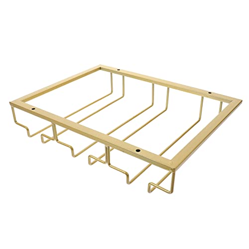 CONGARTENO Hängendes Weinglasregal Weinbecherhalter Dekorativer Kopfüber Hängender Becherhalter Schrank Platzsparendes Weinglashalter Für Küche Und Bar CONGARTENO Hängendes Weinglasregal Weinbecherhalter Dekorativer Kopfüber Hängender Becherhalter Schrank Platzsparendes Weinglashalter Für Küche Und Bar von CONGARTENO