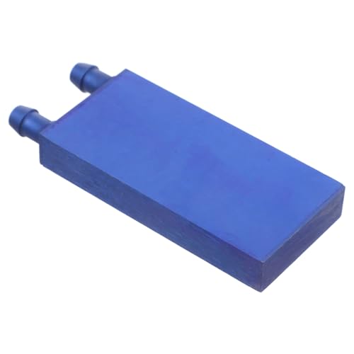 CONGARTENO Heizstrahler Kleiner Kühler Computerzubehör Gpu-flüssigkeitskühler Wasserkühlblock Cpu-wasserblock Cpu-kühler Computerversorgung Blue Aluminiumlegierung von CONGARTENO