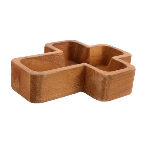 CONGARTENO Holz Charcuterie Board Kreuzform Snack Servierplatte Natürlicher Holztablett Für Obst Nüsse Desserts Vielseitiges Serviertablett Tischdekoration CONGARTENO Holz Charcuterie Board Kreuzform Snack Servierplatte Natürlicher Holztablett Für Obst Nüsse Desserts Vielseitiges Serviertablett Tischdekoration von CONGARTENO