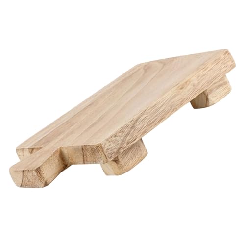 CONGARTENO Holz Sockel Ständer Pflanzen Riser Seifenhalter Vielseitiges Dekoständer Tablett für Badezimmer Küche Wohnzimmer Pflanzen und Seife Aufbewahrung von CONGARTENO