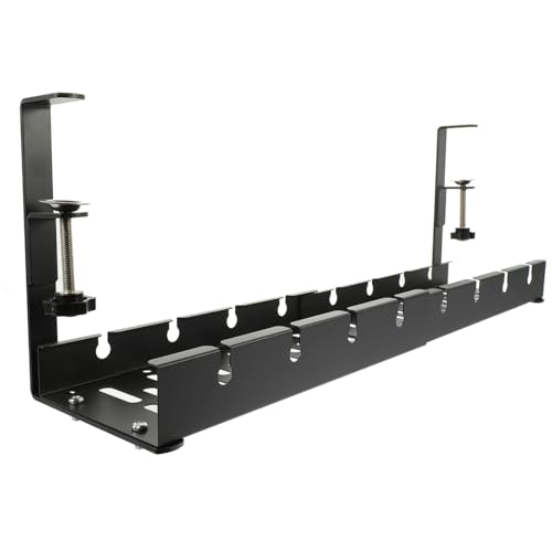 CONGARTENO Kabelmanagement Unter Dem Schreibtisch Verstellbarer Kabelorganizer Für Ordentliche Aufbewahrung Einfach Zu Montieren Aus Robustem Material Für Büro Und Zuhause von CONGARTENO