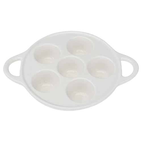 CONGARTENO Keramik Escargot Backform mit Fächern Hitzebeständige Schneckenplatte für Ofen und Mikrowelle Spülmaschinenfestes Serviergeschirr mit Doppelgriff für Französische CONGARTENO Keramik Escargot Backform mit Fächern Hitzebeständige Schneckenplatte für Ofen und Mikrowelle Spülmaschinenfestes Serviergeschirr mit Doppelgriff für Französische von CONGARTENO