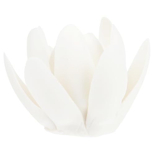 CONGARTENO Keramik Lotus Räucherstäbchenhalter Weiß Porzellan Yoga Incense Holder Kreativer Räuchergefäß für Meditation Entspannung Aromatherapie Dekoration CONGARTENO Keramik Lotus Räucherstäbchenhalter Weiß Porzellan Yoga Incense Holder Kreativer Räuchergefäß für Meditation Entspannung Aromatherapie Dekoration von CONGARTENO