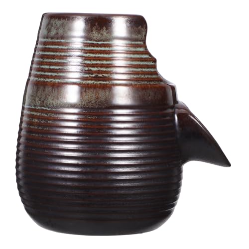 CONGARTENO Keramik Wasserfall Teilig Zirkulierender Wasserbehälter für Gartenteich und Aquarium Kompakte Keramikvase mit Filterwatte und Schlauch Dekorative Wasserlandschaft für Innen und CONGARTENO Keramik Wasserfall Teilig Zirkulierender Wasserbehälter für Gartenteich und Aquarium Kompakte Keramikvase mit Filterwatte und Schlauch Dekorative Wasserlandschaft für Innen und von CONGARTENO