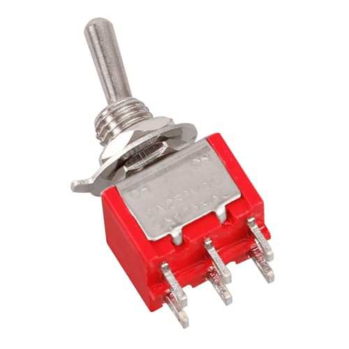 CONGARTENO Kippschalter Toggle Switch mit Pins Positionen Kompakter Auto Wippschalter Einfacher Einbau Zuverlässige Stromkontrolle Passend für Elektronische Geräte und Fahrzeuganwendungen CONGARTENO Kippschalter Toggle Switch mit Pins Positionen Kompakter Auto Wippschalter Einfacher Einbau Zuverlässige Stromkontrolle Passend für Elektronische Geräte und Fahrzeuganwendungen von CONGARTENO