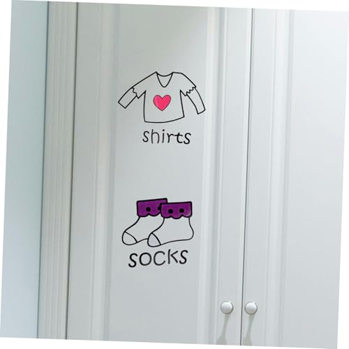 CONGARTENO Kleidungsetiketten Aufkleber Selbstklebend Abwaschbare Dresser Kleidungssortierung Mehrfarbige Garderoben Labels mit Bildern zur Kinderkleider Organisation und Schrankdekoration CONGARTENO Kleidungsetiketten Aufkleber Selbstklebend Abwaschbare Dresser Kleidungssortierung Mehrfarbige Garderoben Labels mit Bildern zur Kinderkleider Organisation und Schrankdekoration von CONGARTENO