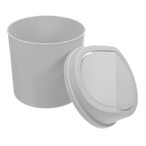 CONGARTENO Kleiner Desktop Mülleimer mit Kapazität Drehbarer Deckel Kompakter Mini Tischabfalleimer für Büro und Zuhause Platzsparender Tischmülleimer mit Schwingdeckel Modernes Design CONGARTENO Kleiner Desktop Mülleimer mit Kapazität Drehbarer Deckel Kompakter Mini Tischabfalleimer für Büro und Zuhause Platzsparender Tischmülleimer mit Schwingdeckel Modernes Design von CONGARTENO