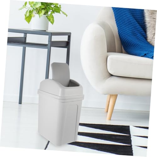 CONGARTENO Kompakter Mülleimer mit Deckel Kleiner Desktop Abfalleimer für Küche Schlafzimmer und Büro Platzsparend Robuste Kunststoffstruktur Vielseitig für Haushalt und Hotel Geeignet CONGARTENO Kompakter Mülleimer mit Deckel Kleiner Desktop Abfalleimer für Küche Schlafzimmer und Büro Platzsparend Robuste Kunststoffstruktur Vielseitig für Haushalt und Hotel Geeignet von CONGARTENO