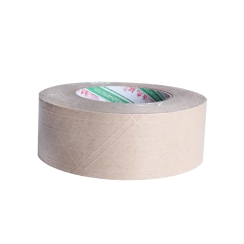 CONGARTENO Kraftpapier Klebeband Wasserfreies Hochviskoses Verpackungsband mit Starker Haftung Reißfest Vielseitig für Kartonversiegelung Bilderrahmen und Druckabdeckungen Geeignet CONGARTENO Kraftpapier Klebeband Wasserfreies Hochviskoses Verpackungsband mit Starker Haftung Reißfest Vielseitig für Kartonversiegelung Bilderrahmen und Druckabdeckungen Geeignet von CONGARTENO