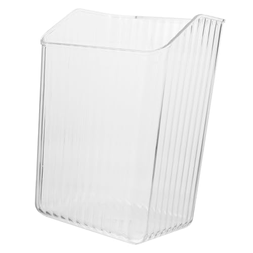 CONGARTENO Küchen Abfalleimer zum Einhängen an Schranktür Transparenter Kunststoff Mülleimer Platzsparender Wandkorb Stabiler Papierkorb für Küchenabfälle Einfache Montage Langlebig und CONGARTENO Küchen Abfalleimer zum Einhängen an Schranktür Transparenter Kunststoff Mülleimer Platzsparender Wandkorb Stabiler Papierkorb für Küchenabfälle Einfache Montage Langlebig und von CONGARTENO