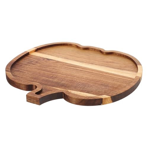 CONGARTENO Kürbistablett Vorspeisen-Sushi-Gericht aus Holz Thanksgiving Cookie Teller Kürbisschalenplatte Kürbis -Servierschale Holz Servingplatte Halloween -Kürbisplatte hölzern Hellbraun CONGARTENO Kürbistablett Vorspeisen-Sushi-Gericht aus Holz Thanksgiving Cookie Teller Kürbisschalenplatte Kürbis -Servierschale Holz Servingplatte Halloween -Kürbisplatte hölzern Hellbraun von CONGARTENO