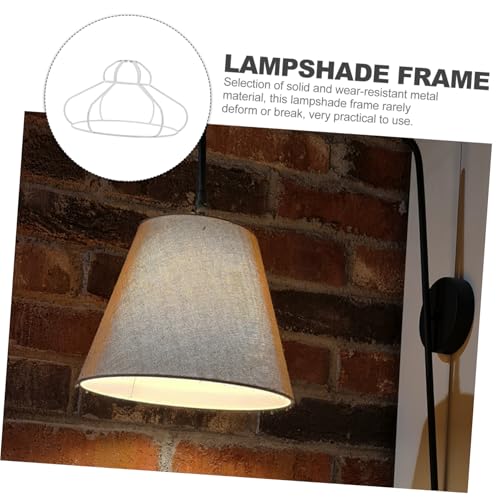 CONGARTENO Lampenschirmrahmen Vintage Stil Robust für DIY Tischlampen und Hängelampen Multifunktionale Leuchtenhalterung aus Metall für Lampenschirmgestaltung und Beleuchtung CONGARTENO Lampenschirmrahmen Vintage Stil Robust für DIY Tischlampen und Hängelampen Multifunktionale Leuchtenhalterung aus Metall für Lampenschirmgestaltung und Beleuchtung von CONGARTENO