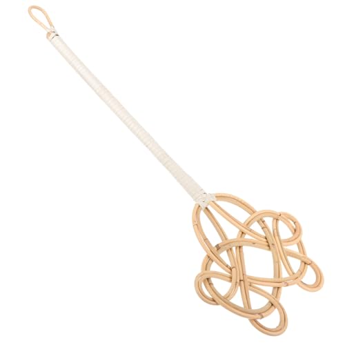 CONGARTENO Langstieliger Teppichklopfer aus Weide für Effektive Staubentfernung Langlebiges Flexibles Reinigungstool zum Auffrischen von Decken Kissen und Teppichen im Haushalt von CONGARTENO