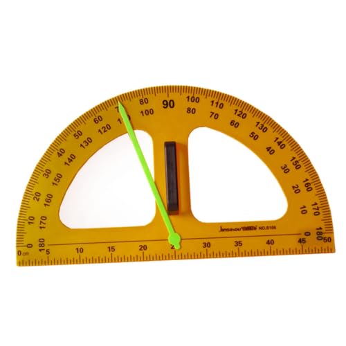 CONGARTENO Lehren des Prognoses Winkel -Prospraktor Lehrer Briefpapier Schulbriefpapier für Winkelmesser zur Messung Mathe-Winkel-Tool mathematische Winkelmesser Messinstrument Orange CONGARTENO Lehren des Prognoses Winkel -Prospraktor Lehrer Briefpapier Schulbriefpapier für Winkelmesser zur Messung Mathe-Winkel-Tool mathematische Winkelmesser Messinstrument Orange von CONGARTENO