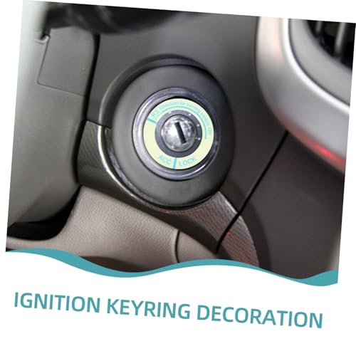 CONGARTENO Leuchtender Zündschloss dekoring mit Selbstklebender Abdeckung Einfache Installation Kompatibel Nachtsichtfunktion Stilvolles Auto interieur zubehör für Pkw und Motorrad CONGARTENO Leuchtender Zündschloss dekoring mit Selbstklebender Abdeckung Einfache Installation Kompatibel Nachtsichtfunktion Stilvolles Auto interieur zubehör für Pkw und Motorrad von CONGARTENO
