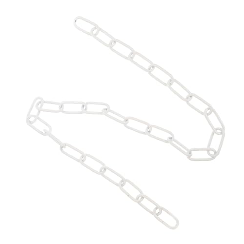 CONGARTENO Lichtkette für Kronleuchter Weiße Metallkette zum Aufhängen Hitzebeständig Robust und Dekorativ Vielseitiges Zubehör für Lampen und Beleuchtung CONGARTENO Lichtkette für Kronleuchter Weiße Metallkette zum Aufhängen Hitzebeständig Robust und Dekorativ Vielseitiges Zubehör für Lampen und Beleuchtung von CONGARTENO