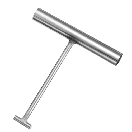 CONGARTENO Manhole Cover Lifter Haken aus Edelstahl Schwerer Schachtabdeckungsheber Robust für Abflussdeckel und Türen Vielseitig Einsetzbar Langlebig und Sicher von CONGARTENO