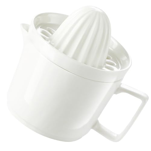 CONGARTENO Manuelle Zitruspresse Handpress Juicer aus Keramik für Frischen Saft für Zitrusfrüchte Wie Zitronen und Orangen Einfach zu Reinigen Bedienen für Küche von CONGARTENO