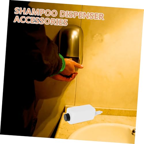 CONGARTENO Manueller Shampoo Seifenspender Ersatzteile Robustes Kunststoffmaterial Einfache Installation und Präzise Dosierkontrolle Vielseitig Kompatibel für Bad und Hotelgebrauch von CONGARTENO