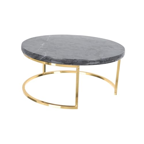 CONGARTENO Marmor Schmuckständer und Aufbewahrungstablett Rundes Multifunktionales Deko Tablett aus Hochwertigem Material für Schmuck und Snacks Wohnzimmer Küche Badezimmer Kleine von CONGARTENO