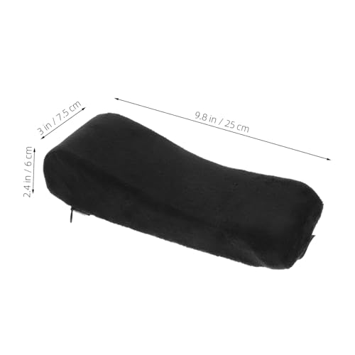 CONGARTENO Memory Foam Armrest Kissen Ergonomisch Bequeme Armschiene Polsterung Für Gaming Und Rollstuhlarmlehnen Komfortable Druckentlastung Schwarz CONGARTENO Memory Foam Armrest Kissen Ergonomisch Bequeme Armschiene Polsterung Für Gaming Und Rollstuhlarmlehnen Komfortable Druckentlastung Schwarz von CONGARTENO