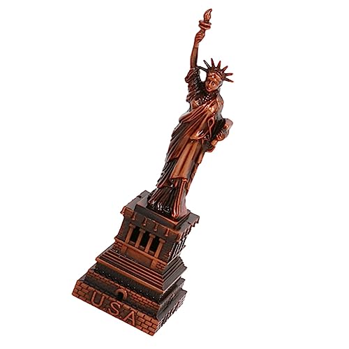 CONGARTENO Metallfigur Freiheitsstatue Desktop Dekoration Stabile Statue of Liberty Ornament für Büro Wohnzimmer Geschenkidee von CONGARTENO