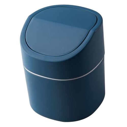CONGARTENO Mini Tischabfalleimer mit Schwingdeckel Kompakter Leichter Desktop Abfallkorb für Bad Küche Auto Farbiger Leichter Mini Papierkorb mit Abnehmbarem Deckel Geruchsreduzierend CONGARTENO Mini Tischabfalleimer mit Schwingdeckel Kompakter Leichter Desktop Abfallkorb für Bad Küche Auto Farbiger Leichter Mini Papierkorb mit Abnehmbarem Deckel Geruchsreduzierend von CONGARTENO