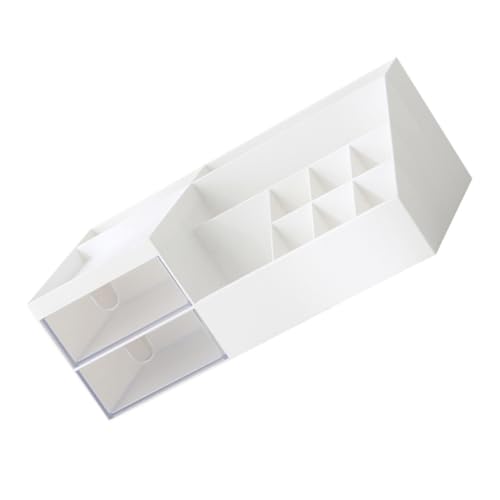CONGARTENO Multifunktionale Kosmetik Aufbewahrungsbox aus Hochwertigem mit Mehreren Fächern und Großem Fassungsvermögen als Makeup Pinselhalter und Schreibtisch Organizer Platzsparend und CONGARTENO Multifunktionale Kosmetik Aufbewahrungsbox aus Hochwertigem mit Mehreren Fächern und Großem Fassungsvermögen als Makeup Pinselhalter und Schreibtisch Organizer Platzsparend und von CONGARTENO