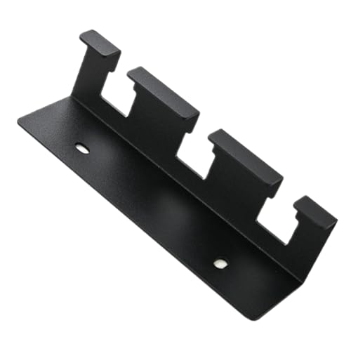 CONGARTENO Multifunktionaler Wandhalter aus Space aluminium Steckdosen halterung Langlebig Kratzfest Wasserbeständig für Küche Büro Schlafzimmer und Badezimmer Praktische Kabelführung von CONGARTENO