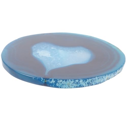 CONGARTENO Natürlicher Quarz Untersetzer Polierte Agat Scheibe Hitzebeständig rutschfest Tischschutz Dekorativer Getränkeuntersetzer für Kaffee Tee Gläser Wohnzimmer Wiederverwendbar CONGARTENO Natürlicher Quarz Untersetzer Polierte Agat Scheibe Hitzebeständig rutschfest Tischschutz Dekorativer Getränkeuntersetzer für Kaffee Tee Gläser Wohnzimmer Wiederverwendbar von CONGARTENO