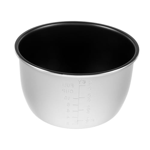 CONGARTENO Nonstick Aluminium Kochtopf für Reiskocher Ersatzinnentopf Kompatibel Wärmeleitung Langlebig und Leicht zu Reinigen von CONGARTENO