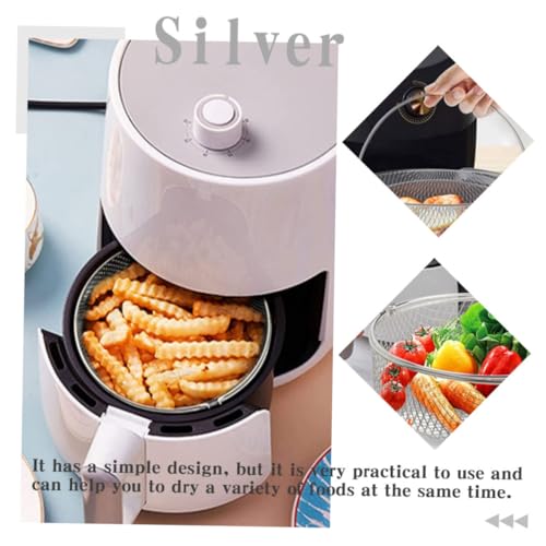 CONGARTENO Ofen Netzkorb Airfryer Backofen Geeignet Dörrgitter für Gemüse Früchte Nüsse Trocknen Vielseitiger Airfryer Korb für Elektrische Öfen CONGARTENO Ofen Netzkorb Airfryer Backofen Geeignet Dörrgitter für Gemüse Früchte Nüsse Trocknen Vielseitiger Airfryer Korb für Elektrische Öfen von CONGARTENO