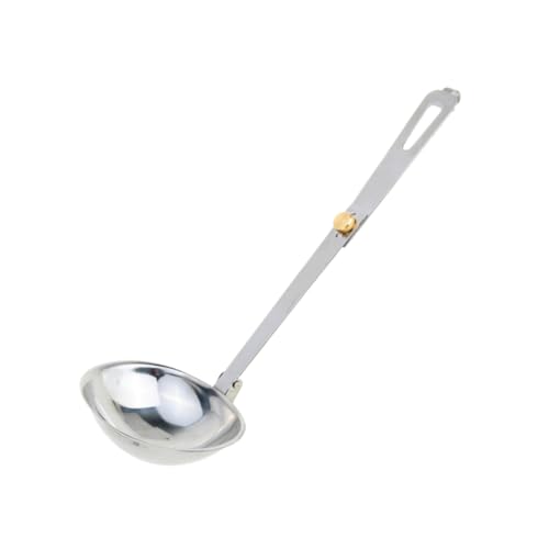 CONGARTENO Outdoor Klapp Schöpflöffel Langlebig Camping Kochlöffel Küchenhelfer zum Servieren und Kochen Beim Wandern Backpacking von CONGARTENO