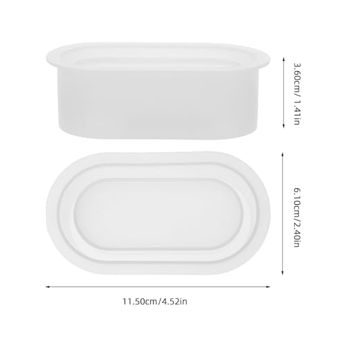 CONGARTENO Ovaler Silikon Blumentopf Gießform für Zement und Gips Wiederverwendbar Leicht zu Reinigen DIY Sukkulenten Pflanzer Form für Desktop Organisation und Blumenbehälter CONGARTENO Ovaler Silikon Blumentopf Gießform für Zement und Gips Wiederverwendbar Leicht zu Reinigen DIY Sukkulenten Pflanzer Form für Desktop Organisation und Blumenbehälter von CONGARTENO