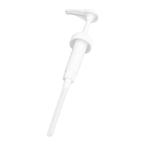CONGARTENO Plastik Drückpumpenkopf für Getränke Dosierer Passend für Flaschen mit Öffnung Druckkopf für Sirup Öle und Flüssigseifen mit Auslaufsicherem Design von CONGARTENO