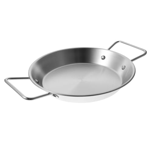 CONGARTENO Platte Mit Meeresfrüchten Griffe Picknickteller Für Den Haushalt Tabletts Party Handhaben Mittagessen Tablett Gastronomie Erwachsene Platten Silver Rostfreier Stahl von CONGARTENO