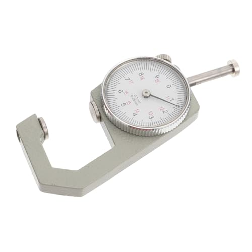 CONGARTENO Präzises Lederdickenmessgerät aus Langlebigem für DIY anwendungen Misst Lederstärke und Perlendurchmesser Robustes Werkzeug für Schmuck Handwerkshersteller von CONGARTENO