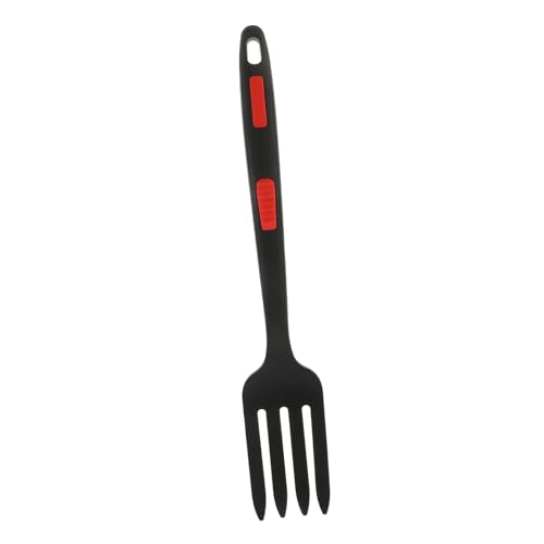 CONGARTENO Praktische Silikon gabel Ergonomisch Geformt Leicht und Hitzebeständig Küchenzubehör für Spaghetti und Salat Rutschfest und Langlebig als Geschenk von CONGARTENO
