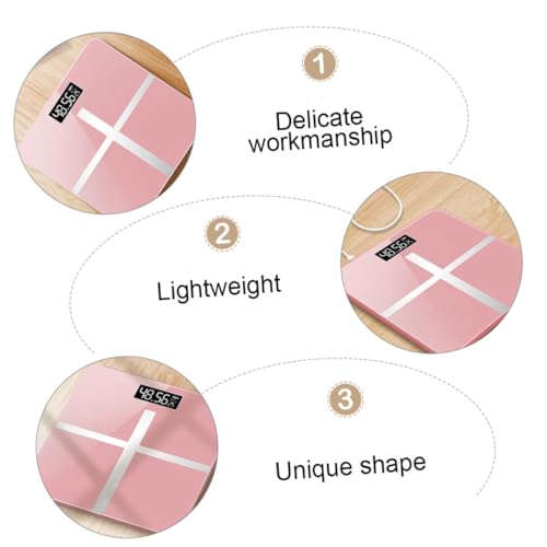 CONGARTENO Professionelle Digitale Körperwaage mit USB ladung Robustes Sicherheitsglas Präzise Messung Schlankes Design in Roségold Smart Home zur Genauen Gewichtskontrolle CONGARTENO Professionelle Digitale Körperwaage mit USB ladung Robustes Sicherheitsglas Präzise Messung Schlankes Design in Roségold Smart Home zur Genauen Gewichtskontrolle von CONGARTENO