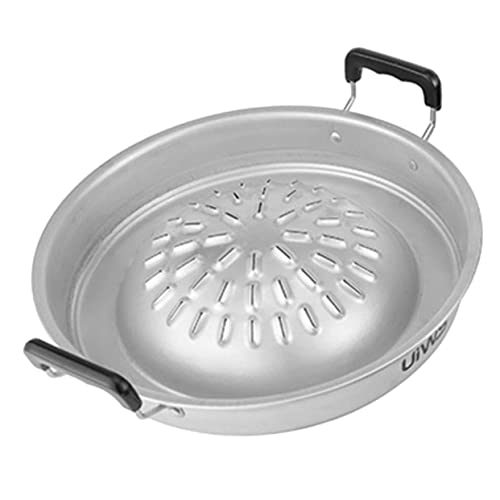 CONGARTENO Professionelle Edelstahl Grillpfanne aus Aluminium Multifunktionale Bbq Grillplatte mit Großer Kochfläche Robust und Leicht zu Reinigen für Camping Outdoor und Restaurantgebrauch CONGARTENO Professionelle Edelstahl Grillpfanne aus Aluminium Multifunktionale Bbq Grillplatte mit Großer Kochfläche Robust und Leicht zu Reinigen für Camping Outdoor und Restaurantgebrauch von CONGARTENO