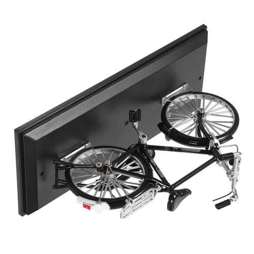 CONGARTENO Retro Fahrradmodell mit Sockel Detailgetreues Miniatur Bike als Stilvolle Wohn und Bürodekoration Leichtes Vintage Fahrrad Ornament für Schreibtisch Regal Wohnzimmer für von CONGARTENO