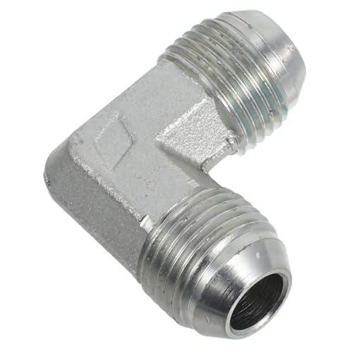 CONGARTENO Rohrverbinder aus Verzinktem Eisen Winkel Rohrfitting mit Außengewinde Verschleißfest und Stabil für Wasserleitungen und Hydrauliksysteme Einfache Installation Glatte Oberfläche von CONGARTENO