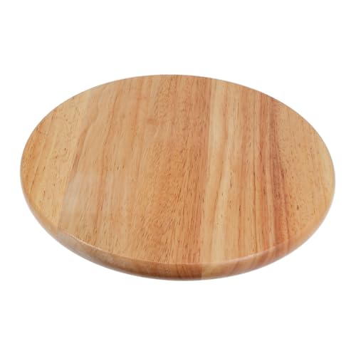 CONGARTENO Runde Holzscheibe Ersatz Sitzfläche für Barhocker und Essstühle aus Massivem Holz Ergonomisch Geformt Belastbar und Pflegeleicht für Restaurant und Zuhause von CONGARTENO
