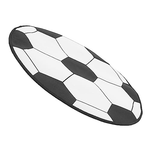 CONGARTENO Runder Fußball Teppich Durchmesser Bürostuhl Matte rutschfest Schallschutz Stuhlunterlage Wohnzimmer Schlafzimmer Bodenmatte für Rollstühle und Schreibtischstuhl CONGARTENO Runder Fußball Teppich Durchmesser Bürostuhl Matte rutschfest Schallschutz Stuhlunterlage Wohnzimmer Schlafzimmer Bodenmatte für Rollstühle und Schreibtischstuhl von CONGARTENO