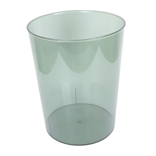 CONGARTENO Runder Pet Abfalleimer Groß Transparent Langlebig Haushalt Müllbehälter Küchen Papierkorb Wohnzimmer Waste Organizer Office Trash Can CONGARTENO Runder Pet Abfalleimer Groß Transparent Langlebig Haushalt Müllbehälter Küchen Papierkorb Wohnzimmer Waste Organizer Office Trash Can von CONGARTENO