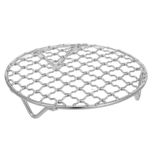 CONGARTENO Rundes Abkühlgitter aus mit Beinen zum Backen und Grillen Kompatibel mit Elektrischen Keramikherden und Heißluftfritierern Durchmesser CONGARTENO Rundes Abkühlgitter aus mit Beinen zum Backen und Grillen Kompatibel mit Elektrischen Keramikherden und Heißluftfritierern Durchmesser von CONGARTENO