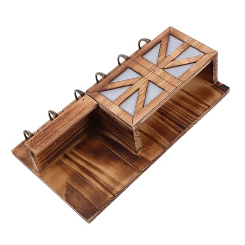 CONGARTENO Rustikaler Holz Wandregal Schlüsselhalter mit Haken und Ablage Holz Europäischer Stil Stabile Wandmontage Vielseitiger Garderoben und Schlüsselorganizer für Eingangsbereich Braun CONGARTENO Rustikaler Holz Wandregal Schlüsselhalter mit Haken und Ablage Holz Europäischer Stil Stabile Wandmontage Vielseitiger Garderoben und Schlüsselorganizer für Eingangsbereich Braun von CONGARTENO