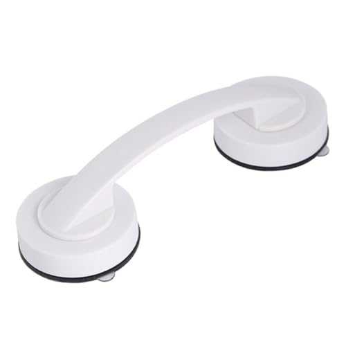 CONGARTENO Sauggriff Duschgriff Bohrfreier Rutschfester Haltegriff Bad für Senioren Wiederverwendbar aus Robustem Abs Geeignet für Glatte Flächen Wie Fliesen Glas und Marmor Sicherer Griff von CONGARTENO